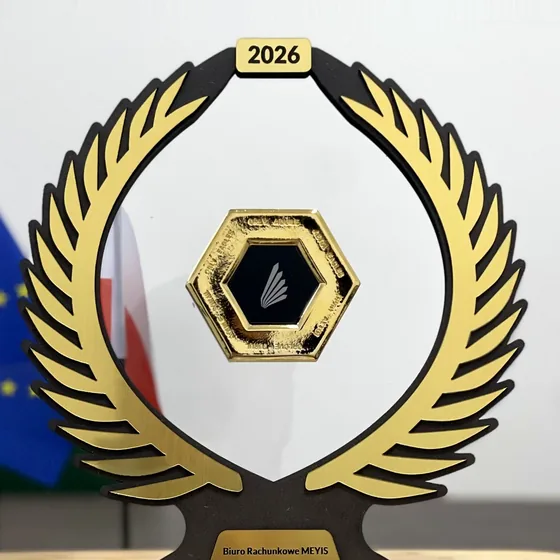 Trofeul ORŁY Rachunkowości GOLD 2026 acordat Meyis Biuro Rachunkowe
