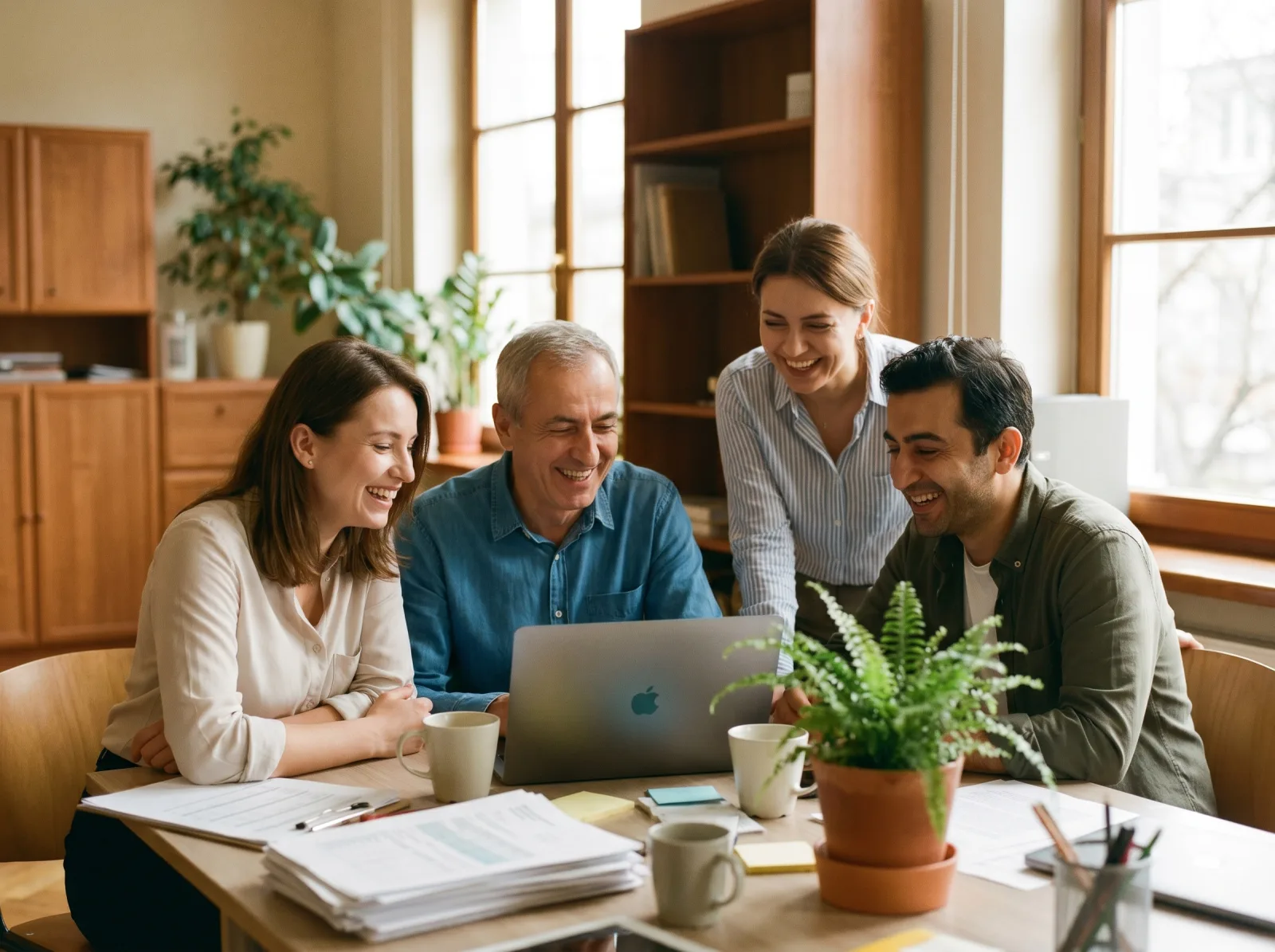 The Meyis team in the Warsaw office